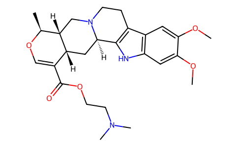 Dimethylaminoethyl reserpilinate 5585-67-1